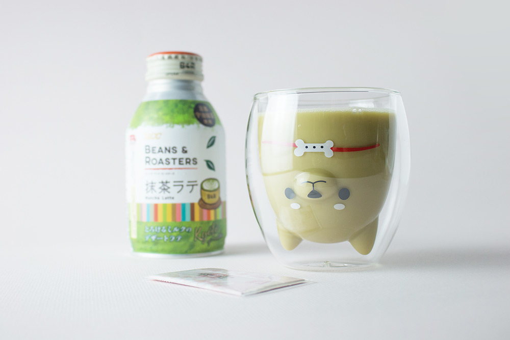 清透的柴柴不管裝入甚麼飲料都覺得超級療癒