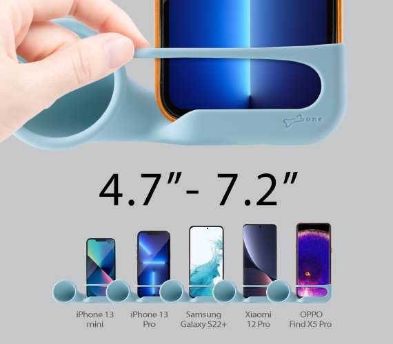 【通用4.7-7.2吋手機】 彈性綁帶設計，通用手機號角揚聲器適用4.7